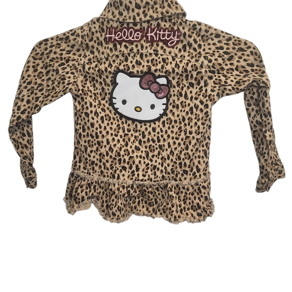 Hello Kitty Leopard Print Jacket